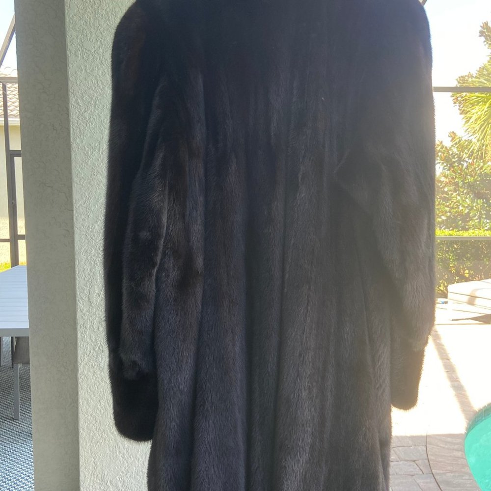 Mahogany Mink Swing Coat - Picture 5 of 14